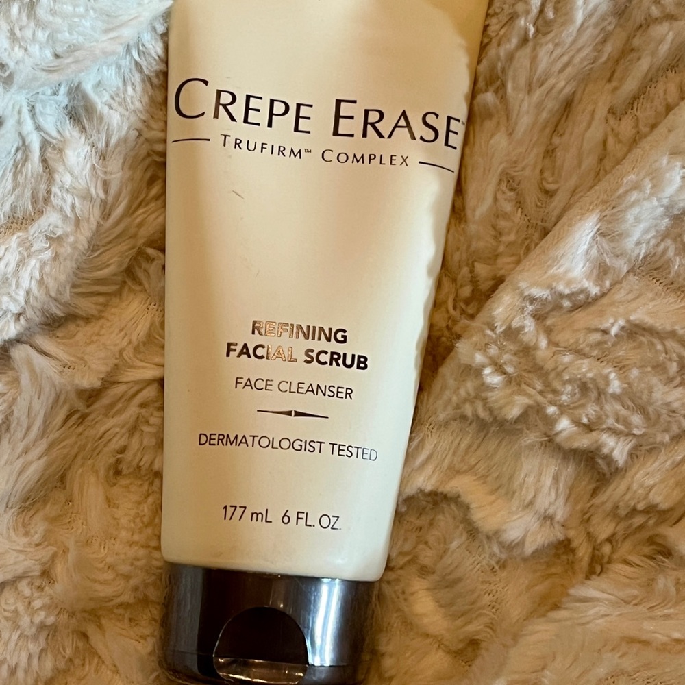 Crepe Erase Trufirm Conplete Refining Facial Scrub / Cleanser - New 6 oz